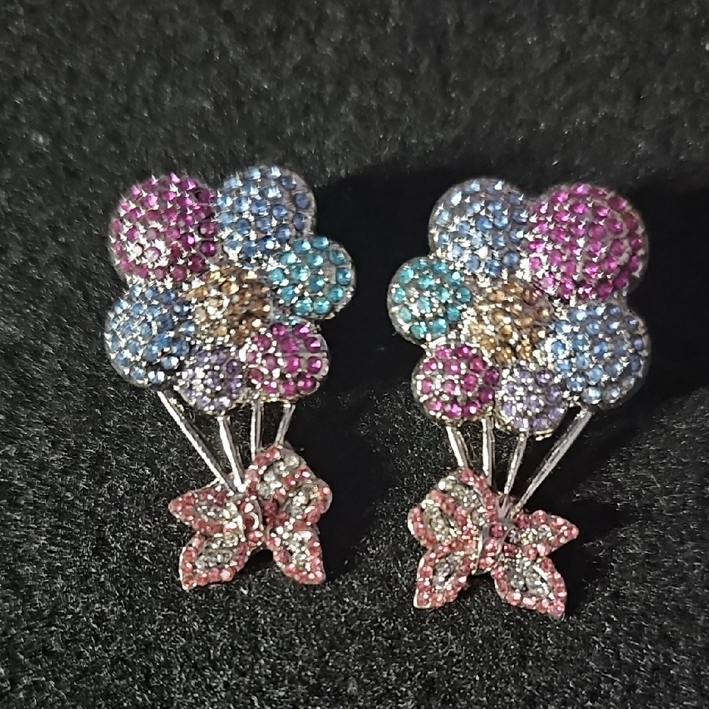 Sassy Jones Multicolor Balloon Earrings